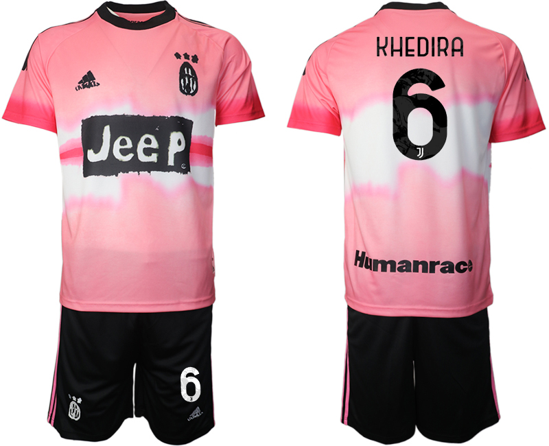 Men 2021 Juventus adidas  Human Race #6 soccer jerseys